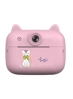 Buy Children's high-definition camera toy can take pictures and printable birthday gift children's digital camera (blue) in Saudi Arabia