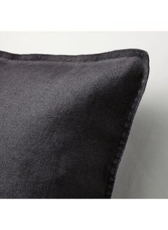 Buy Cushion cover, black, 50x50 cm in Saudi Arabia