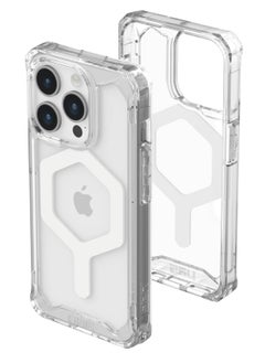 Buy Urban Armor Gear UAG Plyo MagSafe compatible for Apple iPhone 14 Pro Case Cover [16 Feet Drop tested] - Ice | White in UAE