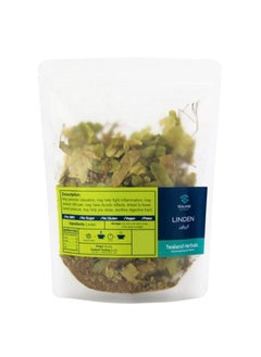 Buy Herbal Linden Flower & Leaves Tea Antioxidant Rich Natural & Pure Taste 70g in UAE