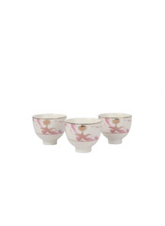 Buy 6 Pcs Ceramic Arabic Coffee Cups Set in Saudi Arabia