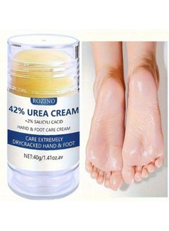 اشتري Urea & Salicylic Acid Moisturizing Stick For Hand & Feet, Repairing Dry & Damaged Skin, Smoothing & Brightening Skin, Suitable For All Skin Types, 40g في الامارات