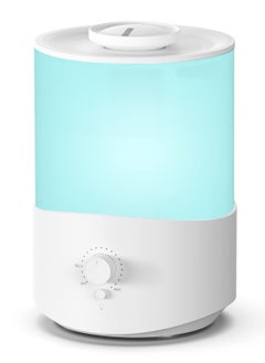 Buy ibsun Humidifiers for Bedroom Large Room, 2.5L Cool Mist Humidifier with Essential Oil Diffuser, Top Fill Air Humidifier for Baby, Home, Plant, Ultrasonic Humidification for whole house, Auto Shut-Off in UAE