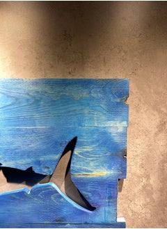 اشتري Wood Shark Wall Hanging في مصر