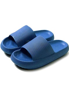 Buy Arabest Cloud Slides Women's and Men's Bathroom Anti Slip Quick Dry Ultra Soft Thick Bottom Home Slippers in Saudi Arabia