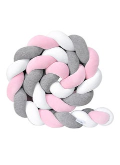 Buy Cot Bumper, Cushion Soft Knot Pillow Braided Cot Bumpers For Cot Bed in UAE