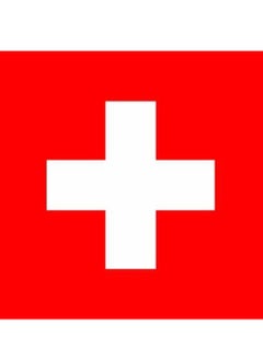 Buy SWITZERLAND Flag National Day Durable Long Lasting For Outdoor And Indoor Use For Building Home And Car Decoration 150X90CM in UAE