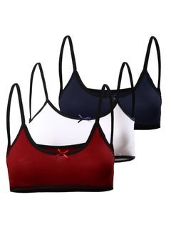 Buy Mesery Bundle Of (3) - Cotton Bra - For Women in Egypt