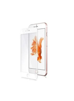 Buy Tempered Glass Screen Protector For Apple iPhone 8 White/Clear in UAE
