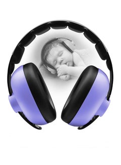 Buy Baby Ear Protection Noise Cancelling Headphones for Babies for 3 Months to 2 Years, Purple in Saudi Arabia