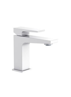 Buy Infinity Single Lever Basin Mixer With PopUp Waste White in Saudi Arabia