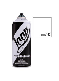 اشتري Premium Artist Acrylic Spray Paint LP100 400ml White في السعودية