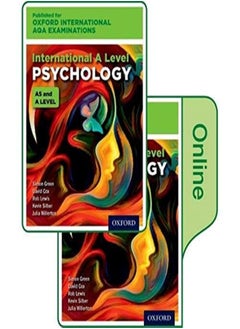 اشتري International A Level Psychology For Oxford International Aqa Examinations: Print & Online Textbook في الامارات