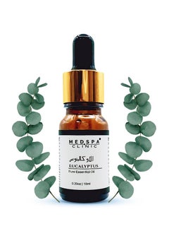 Buy Medspa Eucalyptus Essential Oil - 100% Pure and Natural - Aromatherapy for Respiratory Support and Relaxation - 10ml | 0.33oz Bottle in UAE