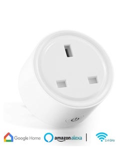 Buy Home Automation Smart WiFi Plug with Voice Command For Alexa Google Assistant in UAE