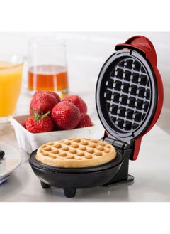 اشتري Dash Mini Waffle Maker Machine For Individuals Red في الامارات