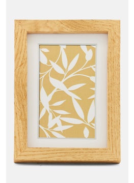 Buy Wooded Photo Frame 12 x 17 cm, Beige in UAE