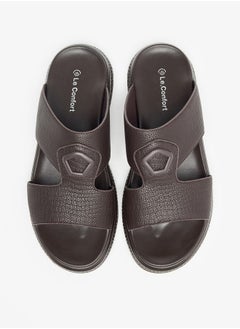 Buy Textured Slip-On Sandals in UAE