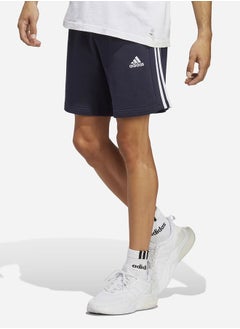 Buy Essentials French Terry 3-Stripes Shorts in Saudi Arabia