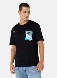 اشتري Graphic Crew Neck T-Shirt في مصر
