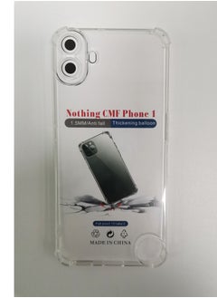 Buy Four Corners TPU Shock-Absorption Flexible Cell Phone Case Cover For Nothing CMF Phone 1 /cmf by NOTHING Phone 1 Clear in Saudi Arabia