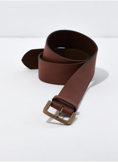 Buy AEO Wide Leather Belt in UAE