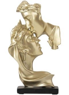 Buy Willcome Man Kiss Woman'S Forehead Hand-Cast Resin Statue Sculpture Decorative Figurine For Home Decor Accents, Living Room Bedroom Office Decoration in Egypt