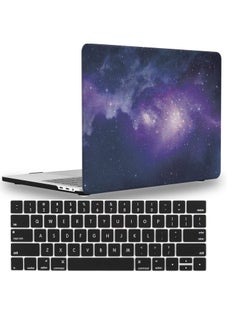 اشتري MacBook Pro 13 Case 2019 2018 2017 2016 Release A1706/A1708/A1989/A2159/A2338/A2251/A2289, Hard Case Shell Cover and Keyboard Skin Cover for MacBook Pro 13 Inch with/Without Touch Bar في الامارات