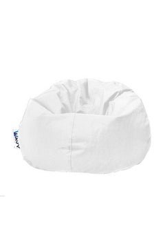 Buy White Big Comfy Bean Bag - Waterproof in Saudi Arabia