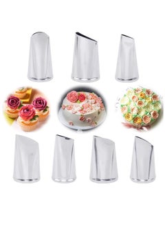 Buy Cake Decorating Tips Kit Stainless Steel Fudge Rose Nozzle Buttercream Frosting Piping Pastry Tools Cake Decorating Tips Kit Cake Decorating Supplies Baking Kit Tools in UAE