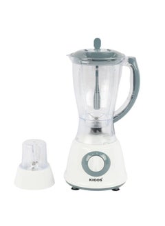 Buy Electric blender with grinder with two adjustable speed levels with a power of 350 watts and a capacity of 1.5 liters in Saudi Arabia