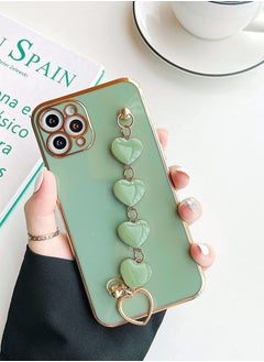 Buy Mobile Cover For iPhone 13 Pro With an Elegant Hearts Shaped Handle in UAE