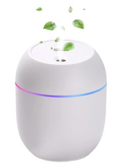 Buy Mini Humidifier for bedroom, Air Humidifier with 7 Color LED Night Light, Quiet Humidifiers for Sleeping for bedroom, Night Light Function,2 Mist Modes in Egypt