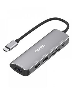 Buy ONTEN 5 in 1 Type-C Multi Function Dock Station – 4k / PD Port Adapter | OTN-95116D in Egypt