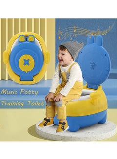 Buy Kid Music Potty Potty Training Toilet Seat Boys & Girls Toddler Portable Toilet Potty Chair Car Potty in Saudi Arabia