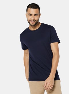 Buy Basic Crew Neck Classic Fit T-Shirt in Saudi Arabia