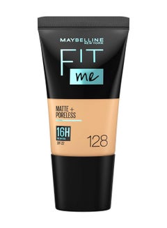 Buy Fit Me Matte & Poreless Foundation Travel Size 18ml - 16H Oil Control with SPF 22 - 128 in Saudi Arabia