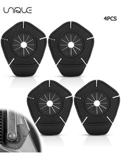 Buy 4PCS Car Wiper Hole Protective Cover, Anti-Dust, Anti-Fallen Leaves Clogging,Silicone Wiper Arm Bottom Protection Pads, Wiper Dust Jacket Anti-Leaf Universal for Most Vehicles - Black in Saudi Arabia