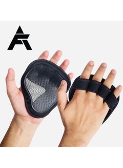 Buy Grip Pads,Gym Gloves,Neoprene Grip Pads Lifting Grips, The Alternative to Gym Workout Gloves, Lifting Pads for Weightlifting, Calisthenics & Powerlifting, No more sweaty Gym Gloves in Saudi Arabia