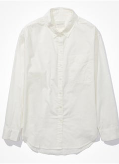 Buy AE Oversized Oxford Button-Up Shirt in Saudi Arabia