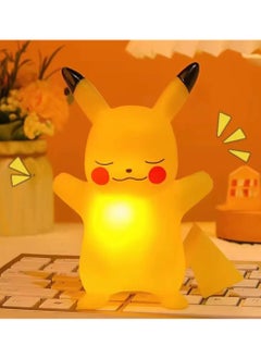 Buy Pikachu Night Light Bedroom LED Table Light Creative Cartoon Bedside Light Decoration Gift in Saudi Arabia