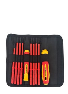 Buy 10 in 1 Multifunctional Insulation electrician Cross One Line Home Repair electrician Electric Proof Screwdriver set in Saudi Arabia