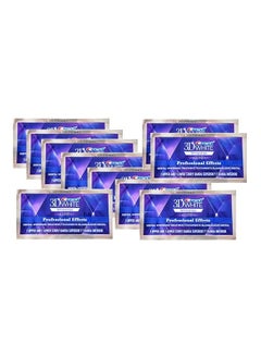 Buy 3D Whitestrips Professional Effects Advanced Seal - 10 Pieces, 20 Strips 50grams in Saudi Arabia