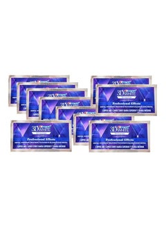 اشتري 3D Whitestrips Professional Effects Advanced Seal - 10 Pieces, 20 Strips 50grams في السعودية