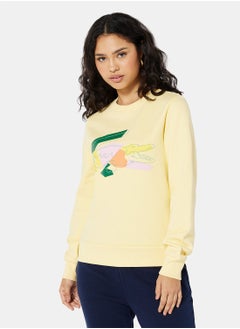 Buy Crew Neck Fleece Sweatshirt in UAE