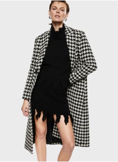 Buy Printed Longline Coat in Saudi Arabia