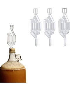 Buy 3 Pack S-Shape Airlock for Fermentation for Home DIY Fermentation in Saudi Arabia