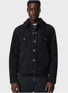 اشتري Rinse Shearling Denim Jacket في السعودية