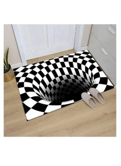 Buy Non-slip 3D rubber bath mat, absorbs shocks, compressed rubber material that absorbs water in Egypt