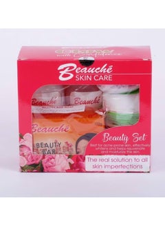 Buy 6 pcs beauty skin care set 300ml in UAE